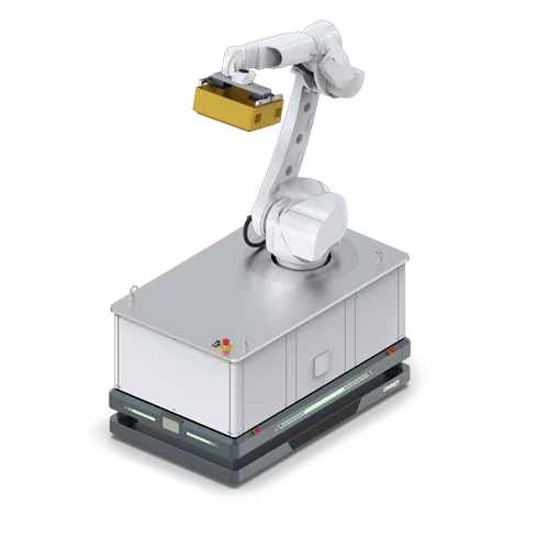 AMR avec module de robot