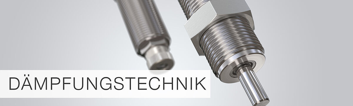 Zimmer Dämpfungstechnik Banner Industriedämpfer und Soft Close Technik von Zimmer