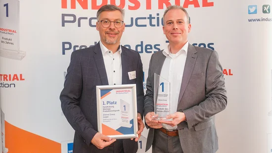 Kai Kohler bei der Preisverleihung zum Produkt des Jahres